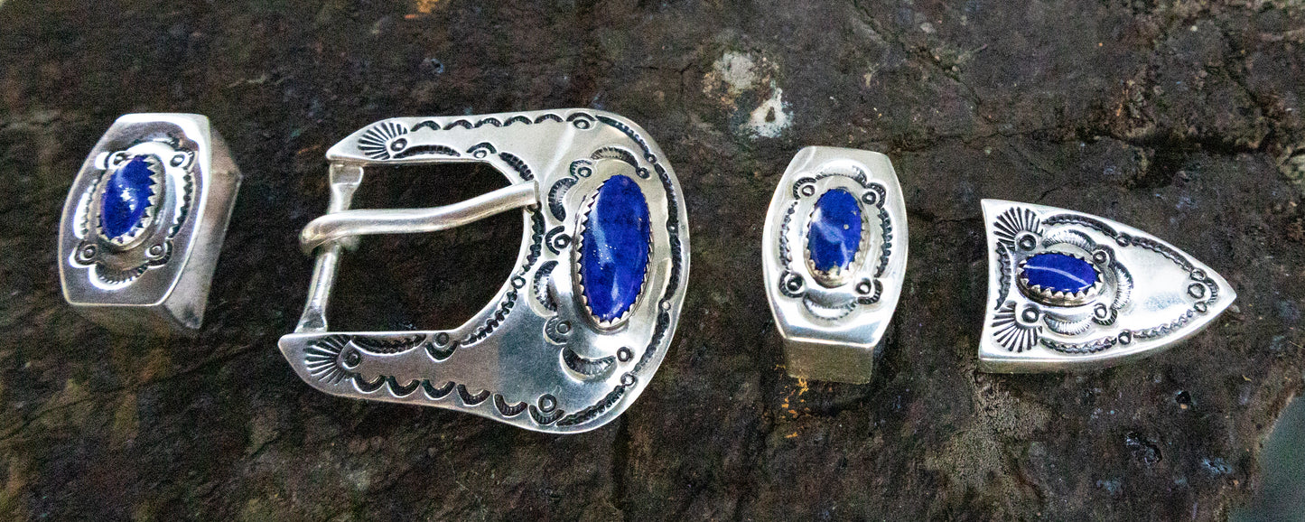 Lapis Buckle Set