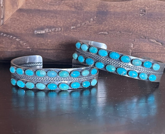 Two Row White Water Bracelet