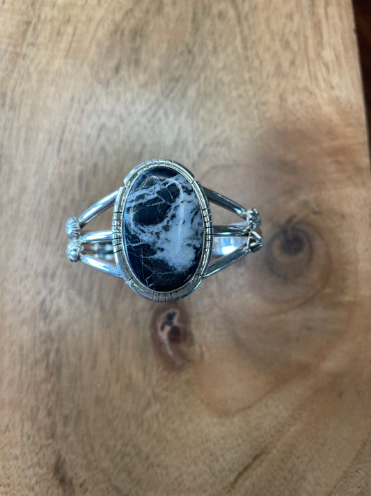 Samson Edsitty White Buffalo Cuff