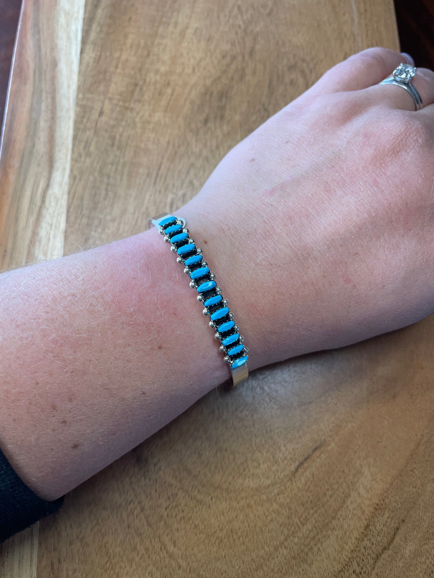 Zuni Inlay Stacker Bracelet