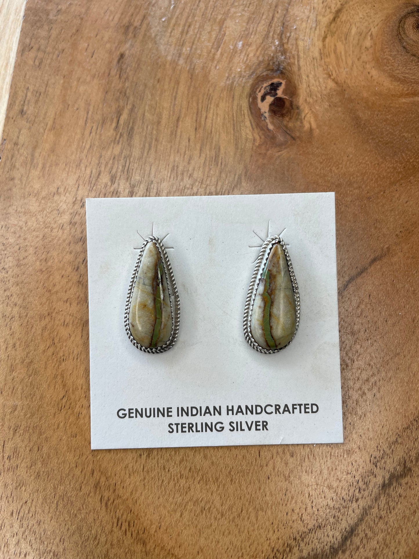 Boulder Teardrop Studs