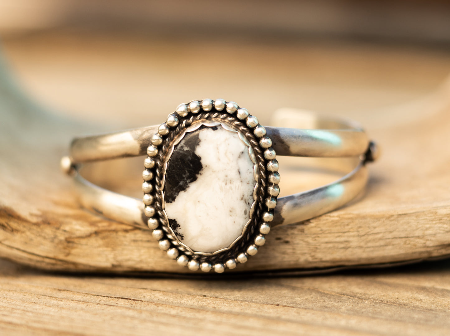 White Buffalo Bracelet