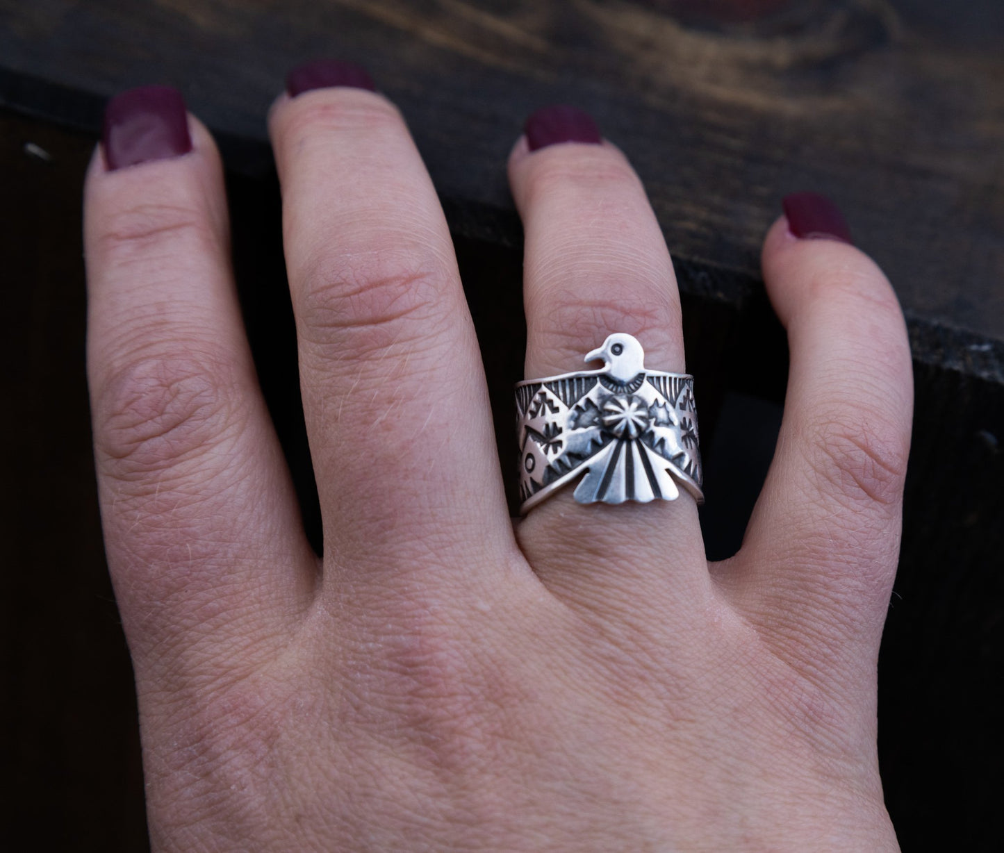 Thunderbird Wrap Ring