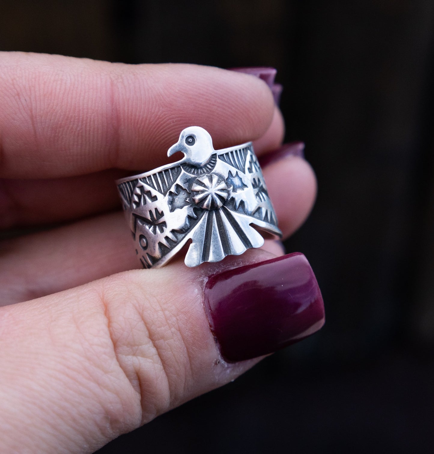 Thunderbird Wrap Ring