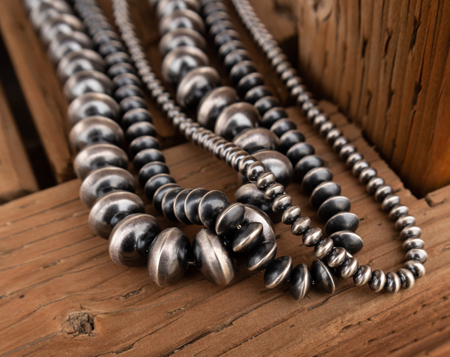 18MM Saucer Authentic Navajo Pearls