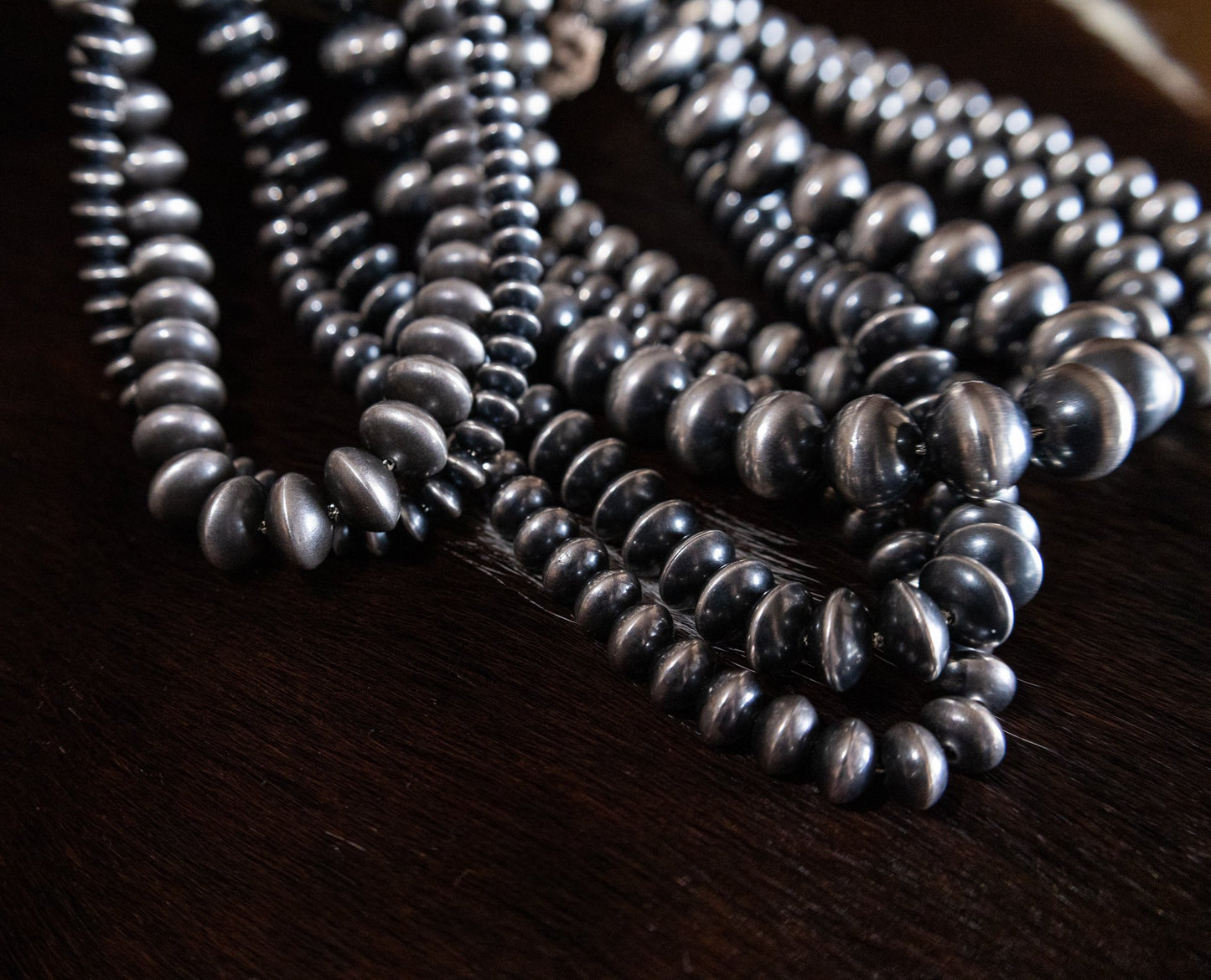 12MM Saucer Authentic Navajo Pearls