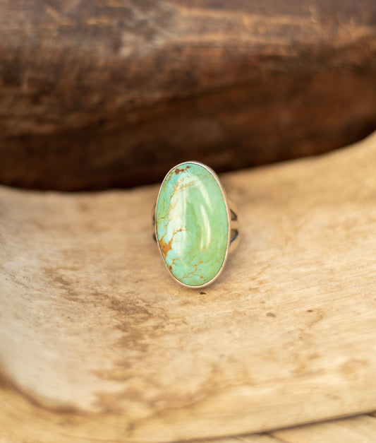 Oval Turquoise Rings