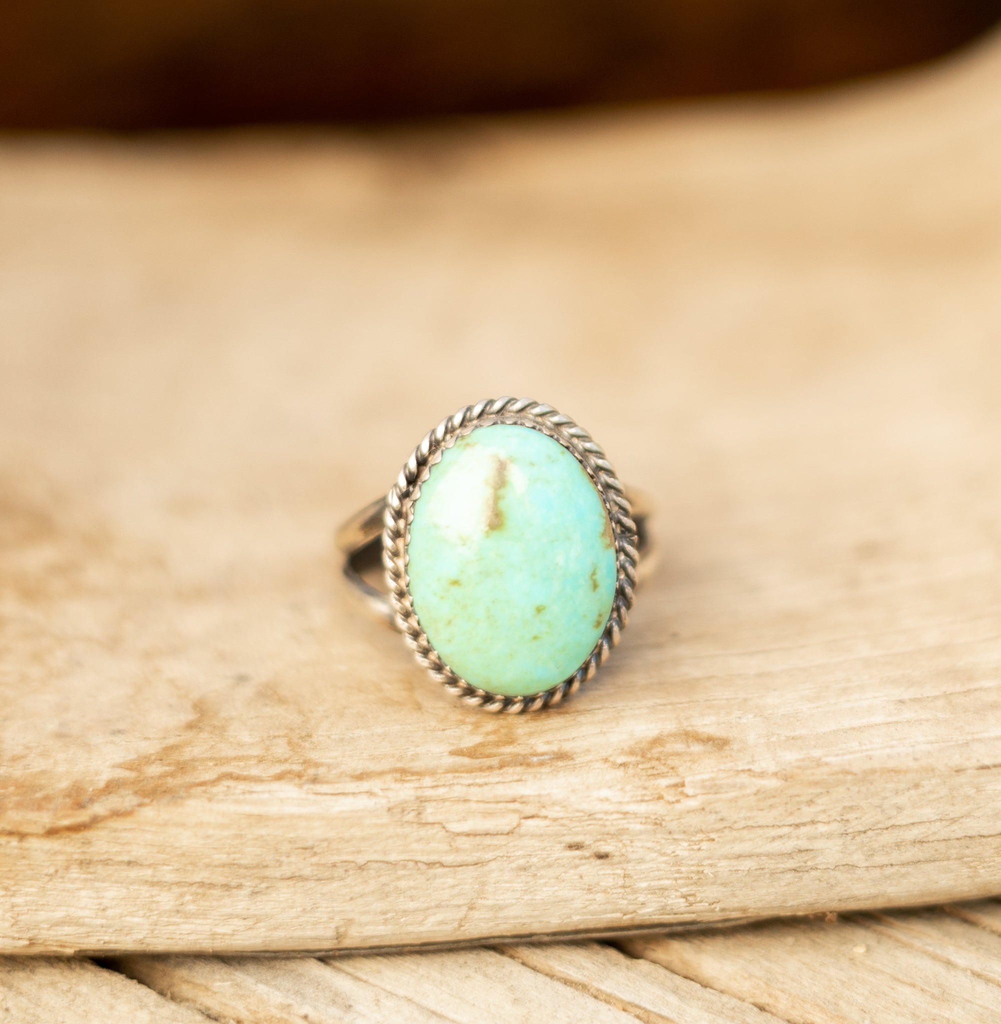 Turquoise Rings – Blue Roan Turquoise