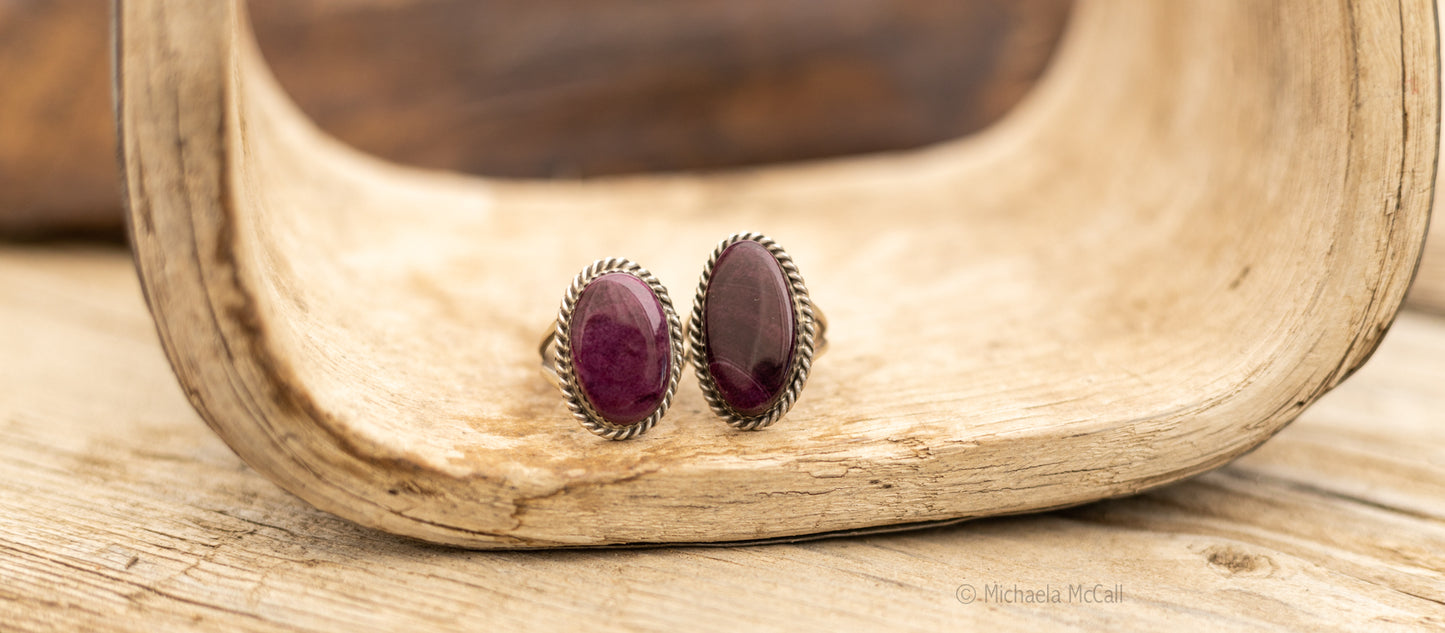Purple Spiny Oyster Rings