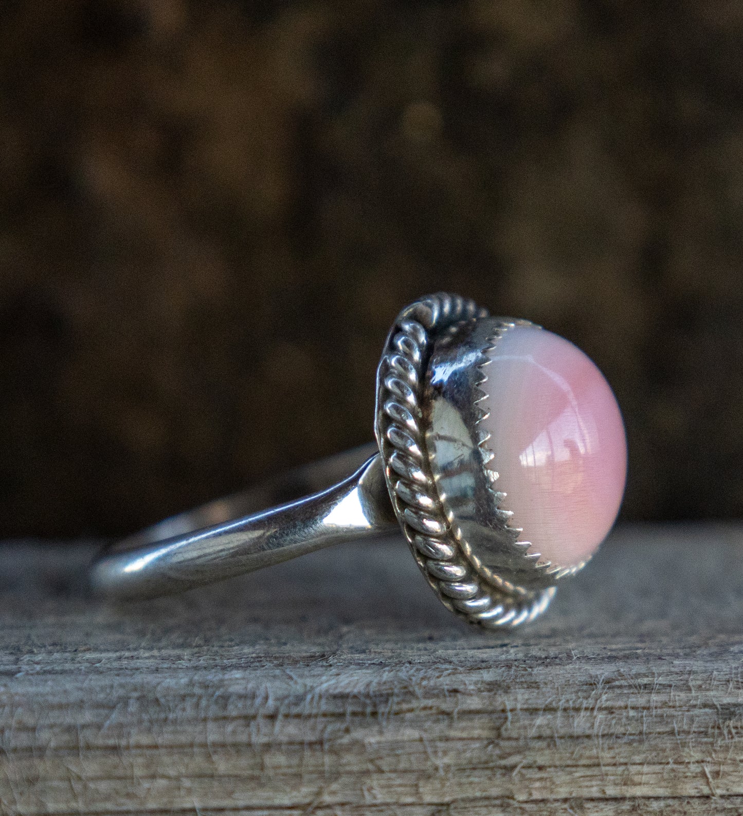 Pink Conch Ring