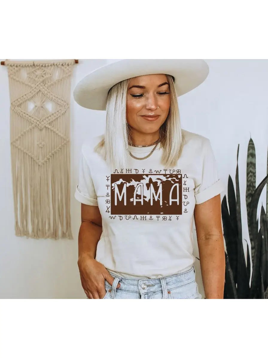 Cattle Brand MAMA Graphic Tee